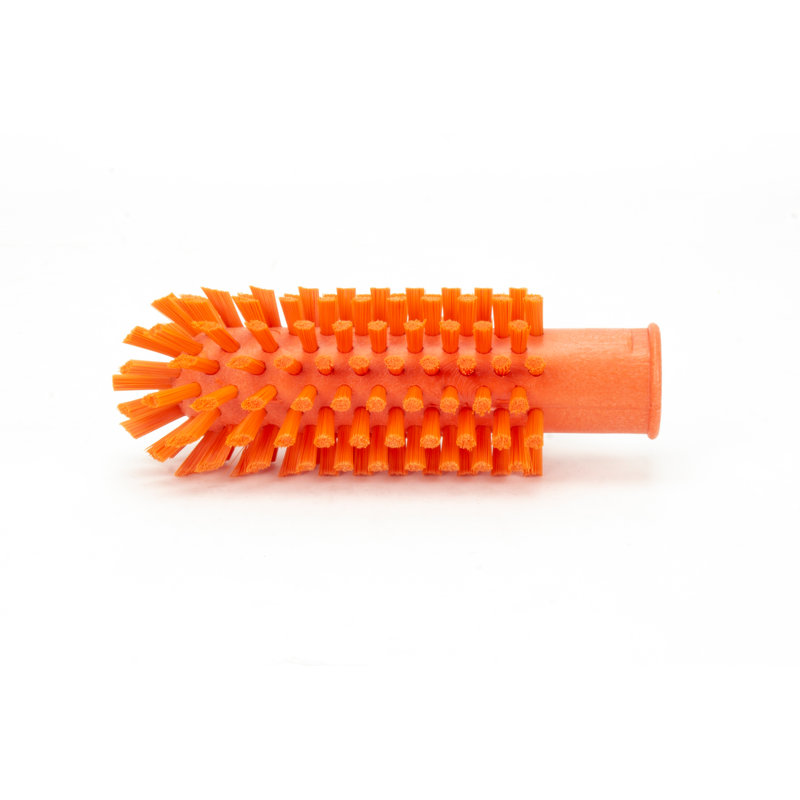Adjustable Cleaning Brushes with Replaceable Head, 5.70" H x 5.70" L x 2" W, Orange