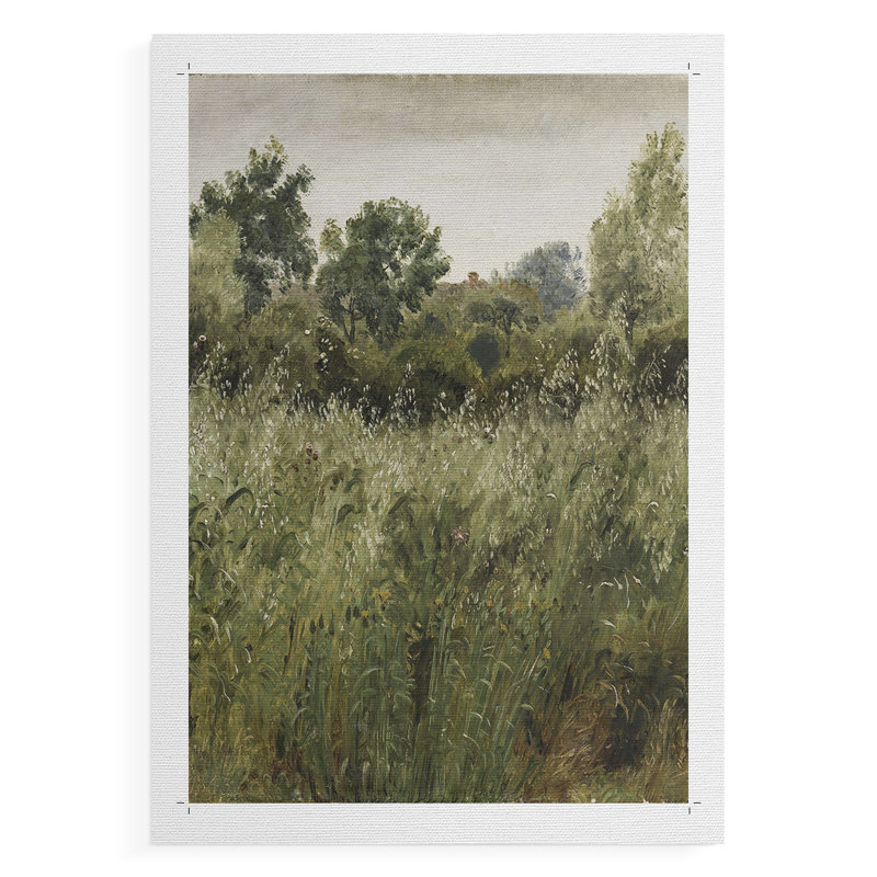 Paysage rétro CCLV III - Reproduction de toile seulement - non encadrée, H 18 po x l 12 po