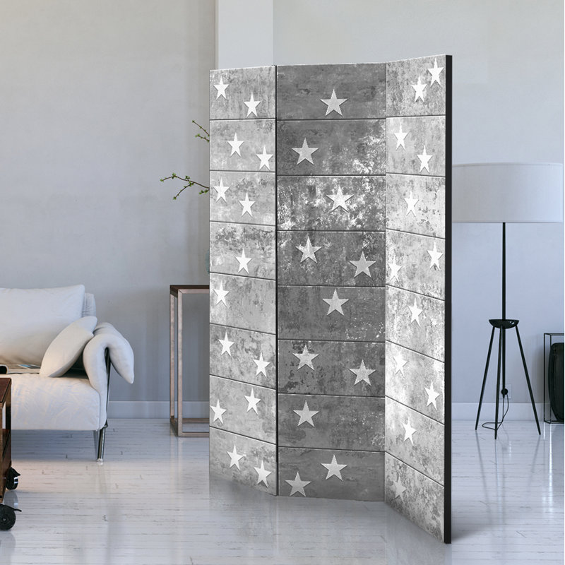 Stars on Concrete Room Divider, 3