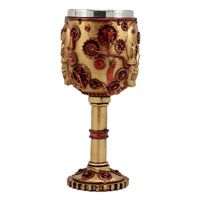 Verre à vin à racine en acier inoxydable 6 oz. Martinsdale