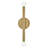 Jamir 2-Light Steel Dimmable Wallchiere -69559489