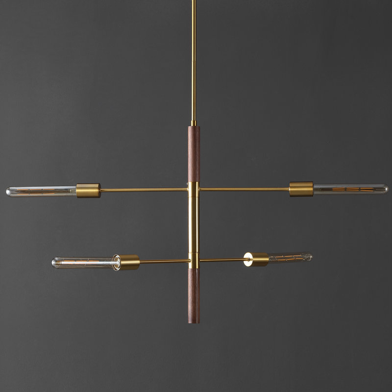 Kurt 4 Light Extendable Pendant