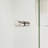 Albedo 34 in. x 58 in. Fully Frameless Glass Bathtub Shower Door-114795787