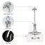 Luminaire suspendu en verre transparent Aliette -354866152