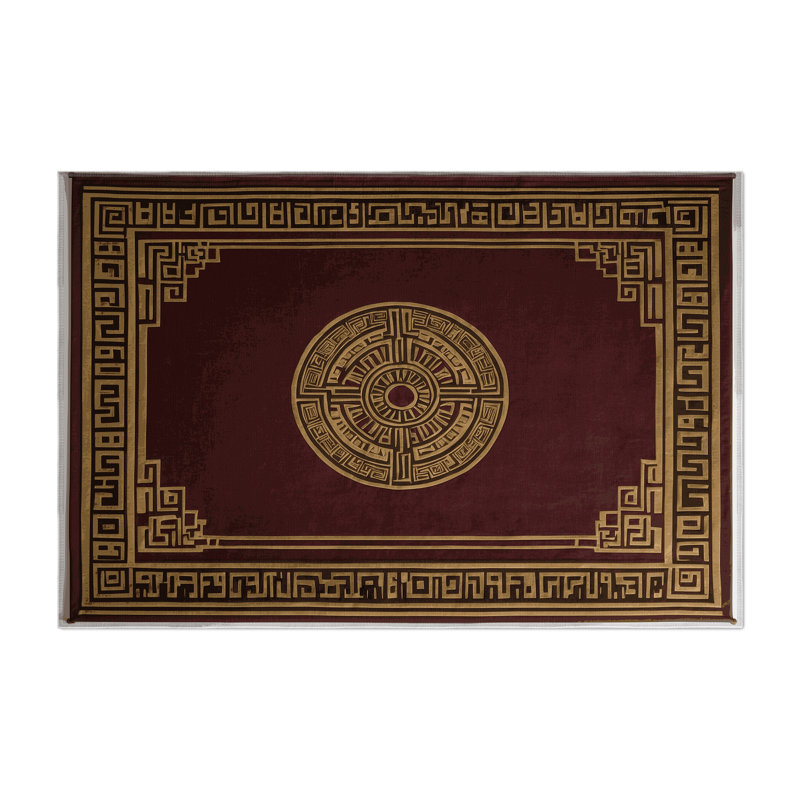 Monarch's Garland Indoor And Outdoor Area Rug, Rectangle 5' x 7'