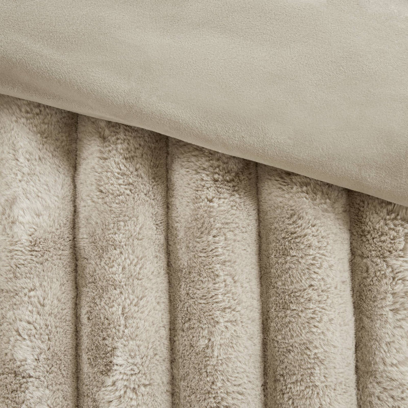 3 PCSSoft Bedding Sets, Taupe