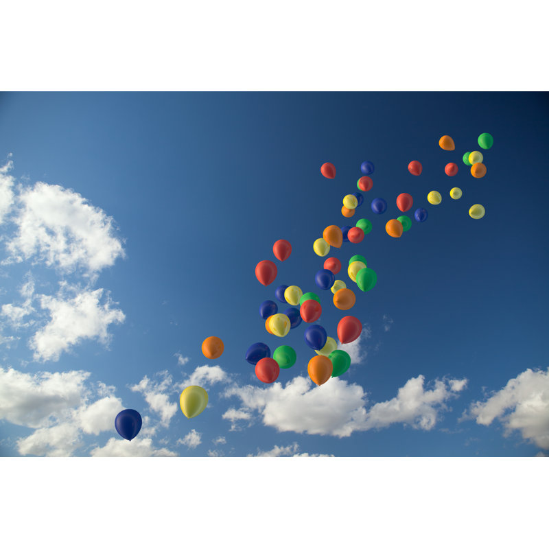Balloons by LdF - No Frame Art Prints on Canvas, 61cm H x 91cm W