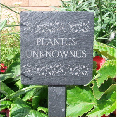 Iredell Stone Plants & Flowers Garden Sign