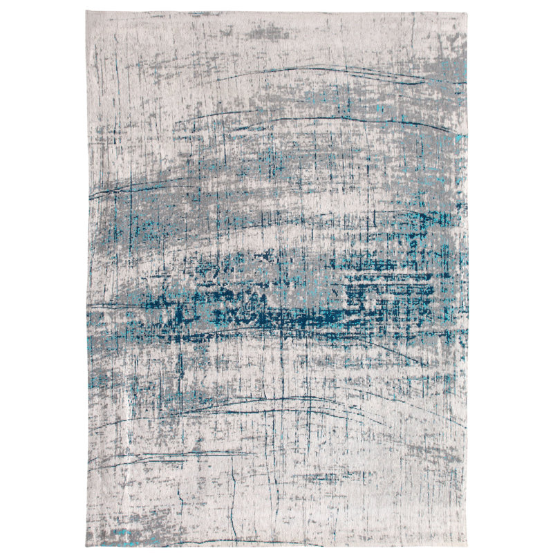 Mad Men Griff Bronx Azurite Recycled P.E.T Area Rug, Rectangle 170 x 240cm