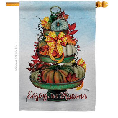 Amandajean Double Sided 40'' H x 28'' W Polyester House Flag