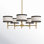Sela 5 - Light Shaded Drum Chandelier
