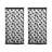 Polyester curtains Door Window Curtain Room Divider Strip Tassel