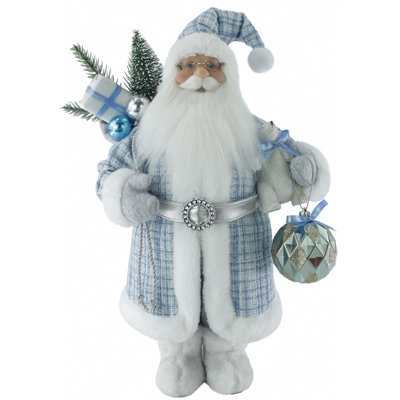 Père Noël arctique 16 po bleu