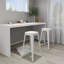 Santini Counter Stool with Metal Frame-297924383