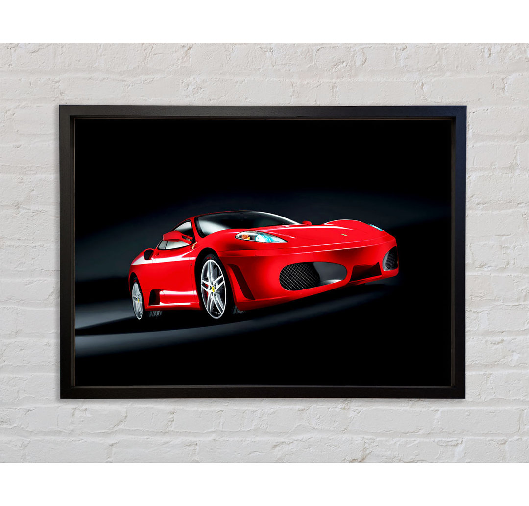 Ferrari F430 Grill Shot - Einzelner Bilderrahmen Kunstdrucke auf Leinwand