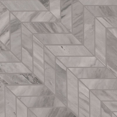 Ardena 12 in. x 15 in. Matte Porcelain Marble Look Floor and Wall Tile