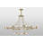 Ison 36 - Light Dimmable Wagon Wheel Chandelier
