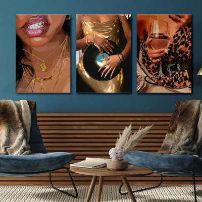 3 Piece Wrapped Canvas Print