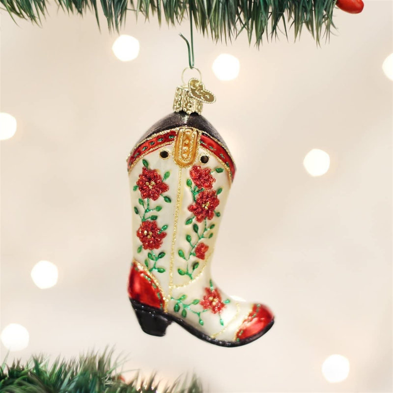 Ornement en verre soufflé Old Christmas