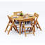 Surfliner Outdoor Teak Dining Set-381199082