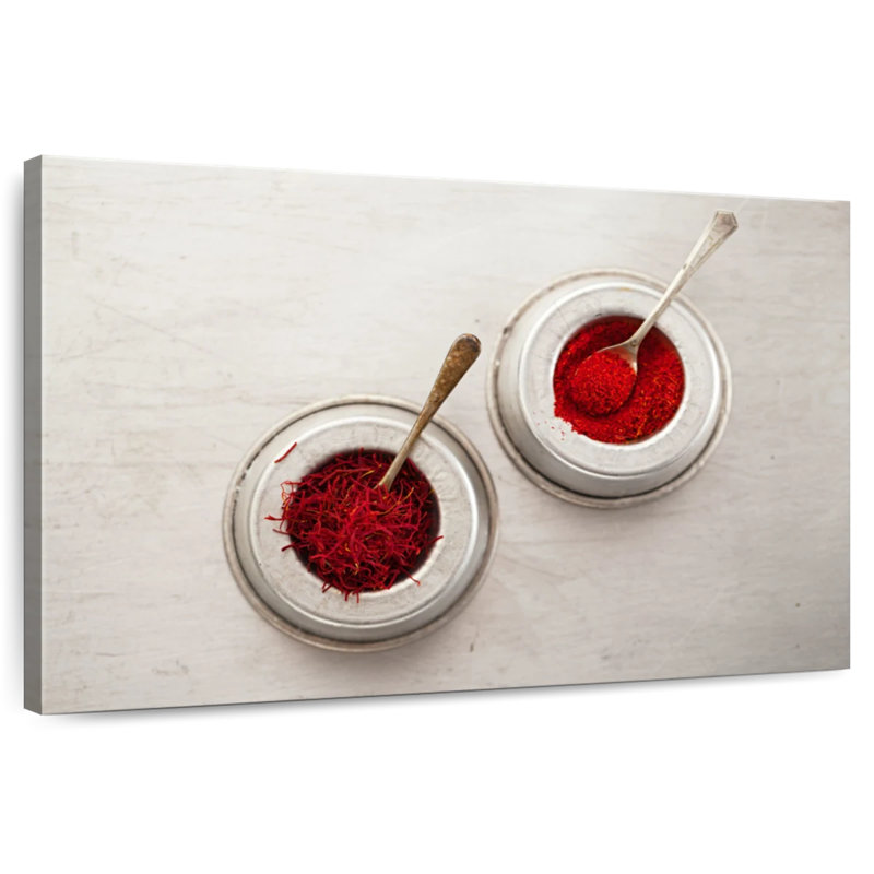 Saffron Threads And Powder