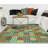 Bozuwa Wool Patchwork Indoor Rug