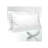 BHPC Two Pack Medium Down Blend and Feathers Standard Bed Pillow