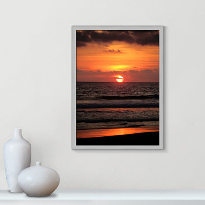 «Troncunes Sunset», reproduction encadrée sur papier par Mike Ragan pour Casa