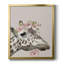 Peek A Boo Giraffe II, toile encadrée de qualité supérieure - prête à être accrochée-1633290297-1633290295