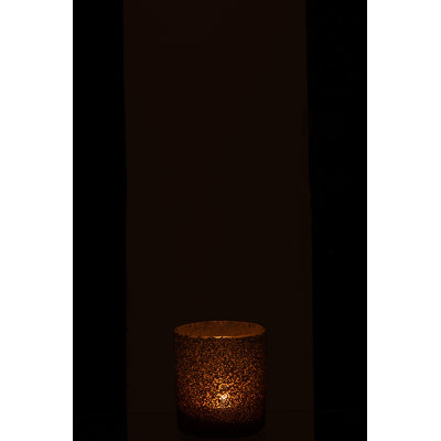 Glass Tabletop Tealight Holder