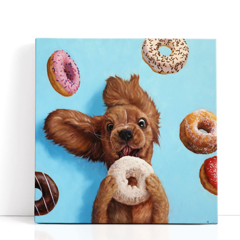 Happy Place - Canvas Print Wall Art, 30" H x 30" W