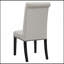  Ensemble de 2 chaises d'appoint capitonnées-1214895535