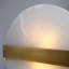 Applique murale à intensité variable 2 lumières 9,45 po avec abat-jour albâtre, ampoules incluses-332938880