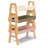 Ahmed 16" H x 25.75" W Etagere Bookcase-288367340