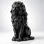 Statue de lion gardien en résine pour l'extérieur