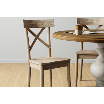 19'' H Acacia Side Chair