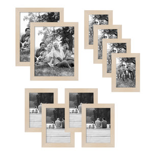 White Picture Frames With 3 4 5 6 7 8 9 10 Opening Collage Mat to