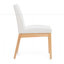 Chaise d'appoint en bois massif rembourrée Corriveau Cupp-31578484-31578487-108709782