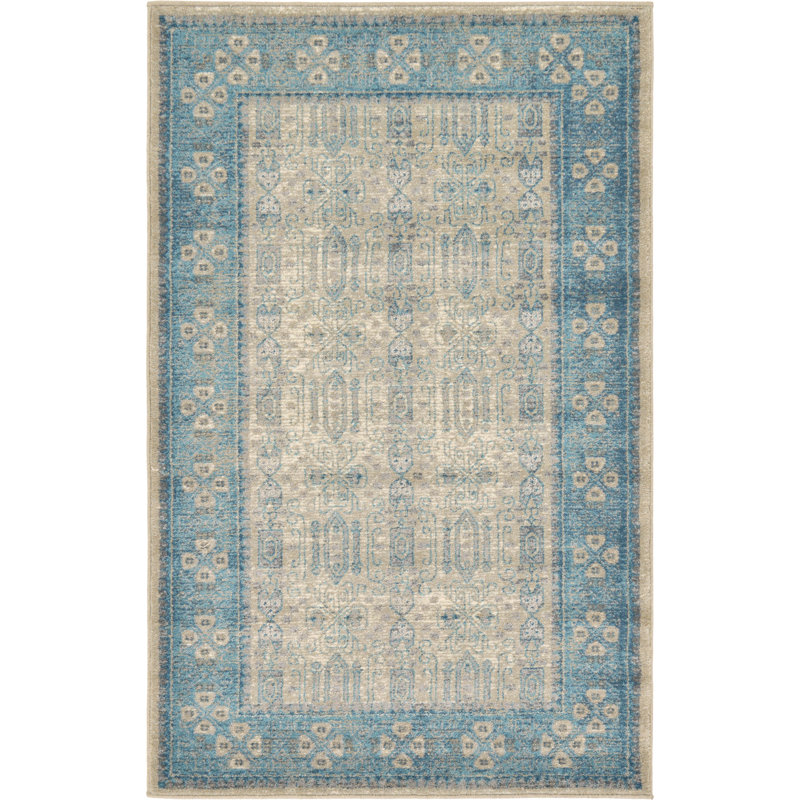Virpi Geometric Indoor Rug, Rectangle 3'3" x 5'3"