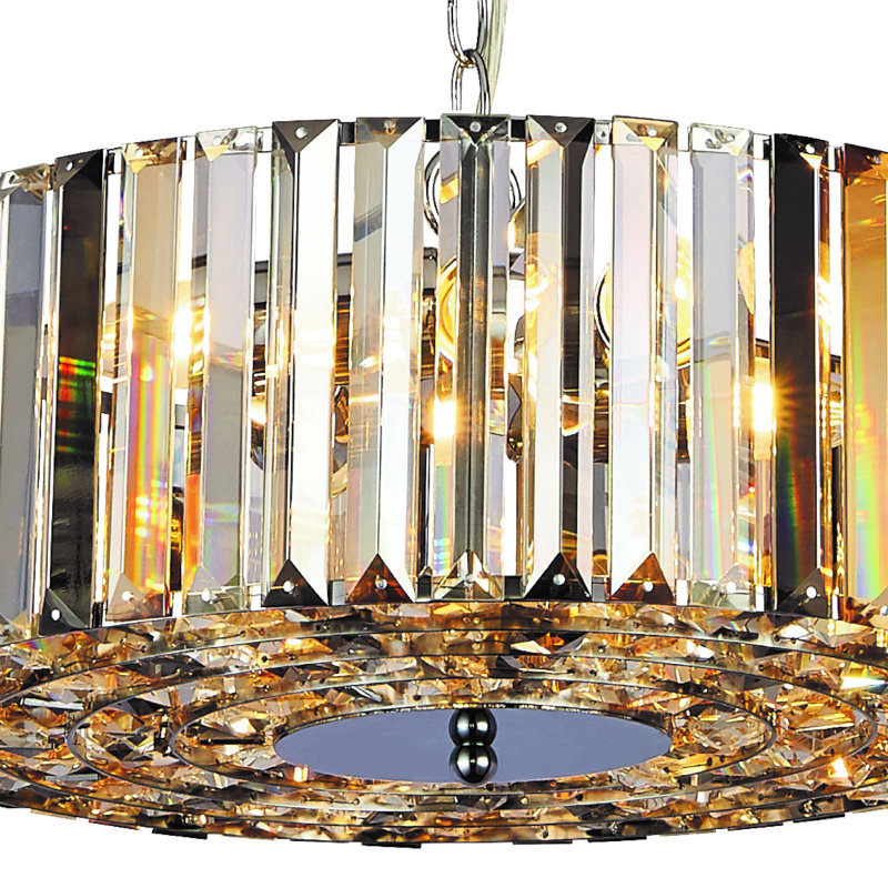 Virgie 5-Light Drum Chandelier