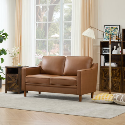 55.9' Upholstered Loveseat Sofa