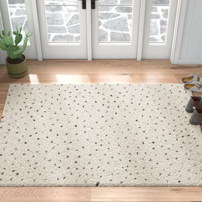 Tapis crème / noir Trotter Karn
