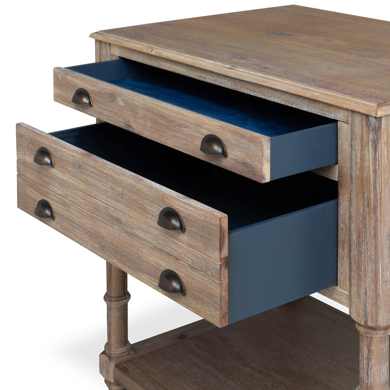 Bimini Kitchen Island, Driftwood, Brown