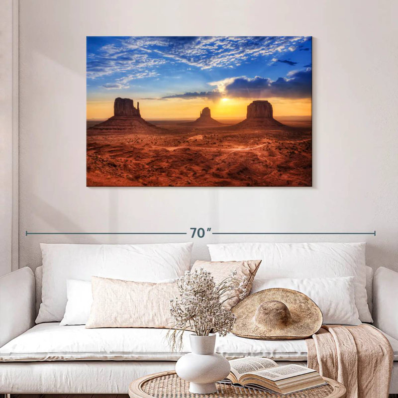 Monument Valley en Arizona, H 30 po x l 45 po
