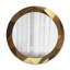 Huldar Glass Flat Wall Mirror