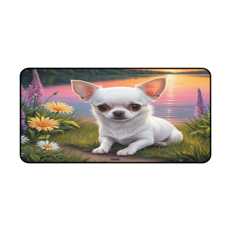 Polyester Desk Pad, 31.5x15.5