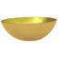 Metro Lane Adaryll 500mm L x 370mm W Glass Circular Sink-661428590