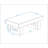 42 Inch Wood Rectangular Coffee Table