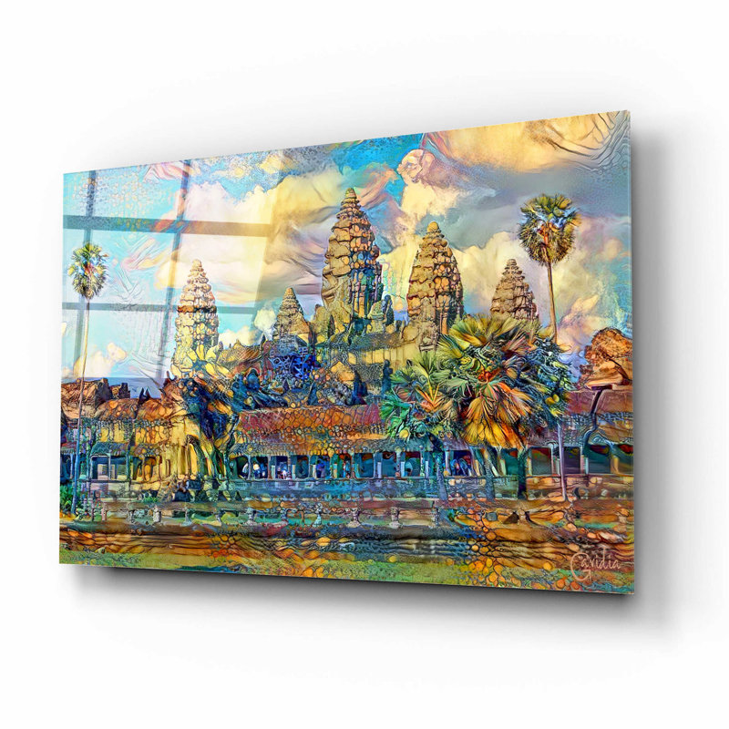 Cambodge Angkor Wat par Pierre Gavidia - impression non encadrée, H 12 po x l 16 po x P 0,13 po