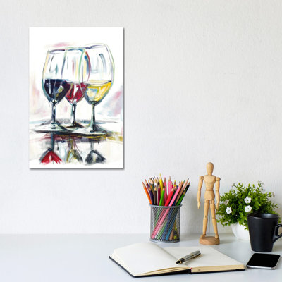 Time For Wine II by Andy Beauchamp - Painting on Canvas